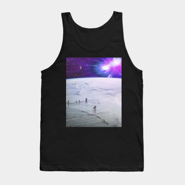 BLUE PLANET Tank Top by SENSETUS